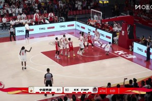 斯科特几乎压哨补篮绝杀中国男篮内线失守了啊！