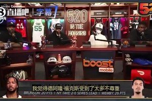 蒂格曾言：我认为福克斯受到了太多不尊重，这多少有点影响他发挥